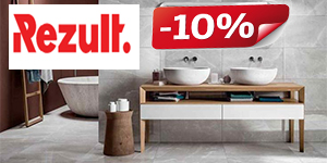 СКИДКА 10% на керамогранит REZULT
